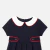 Baby girl dress with short sleeves