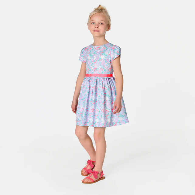 Girl dress in Liberty fabric