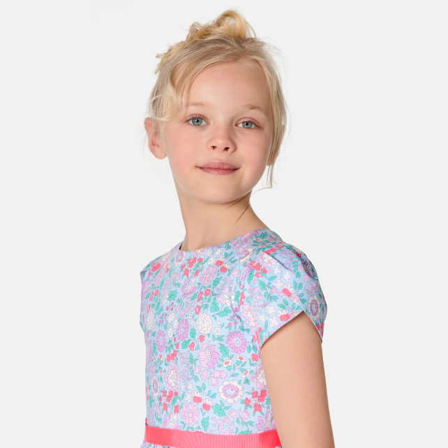 Girl dress in Liberty fabric