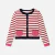 Girl striped cardigan