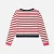 Girl striped cardigan