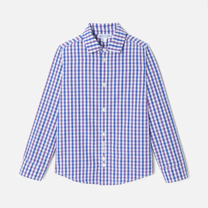 Boy gingham shirt