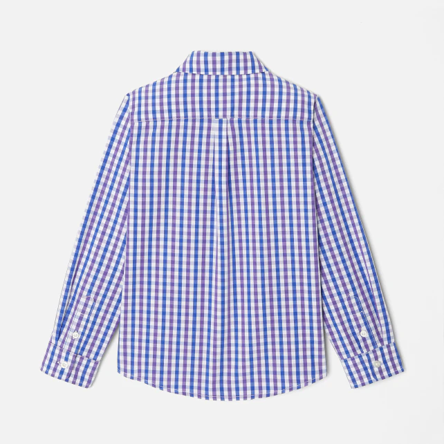 Boy gingham shirt