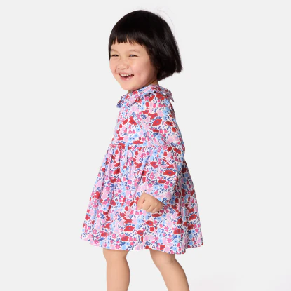 Baby girl dress in Liberty fabric