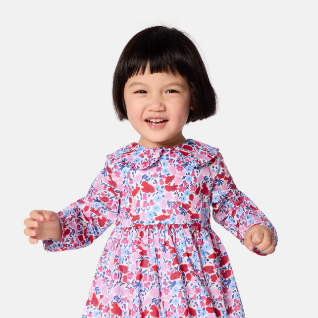 Baby girl dress in Liberty fabric