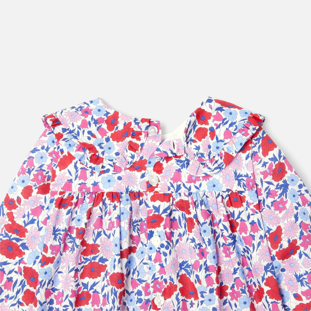 Baby girl blouse in Liberty fabric