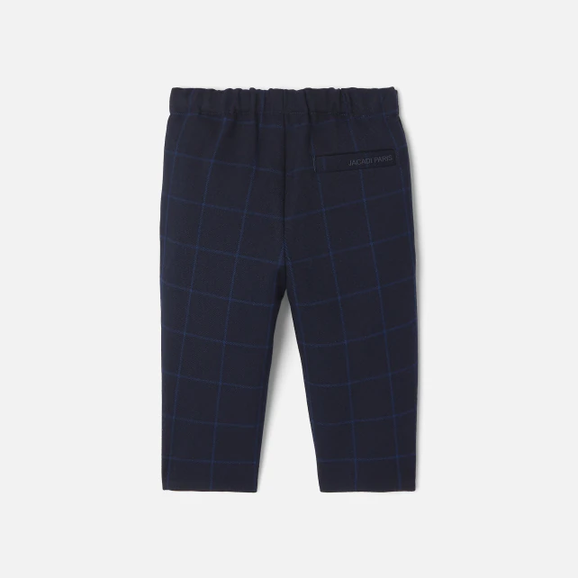 Baby boy plaid trousers