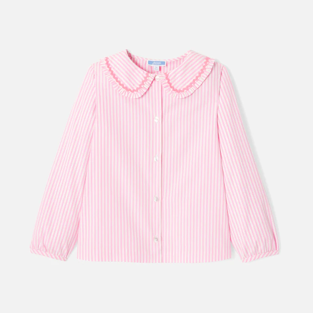 Girl poplin blouse