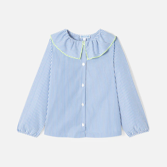 Girl poplin blouse