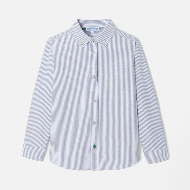 Boy striped oxford shirt