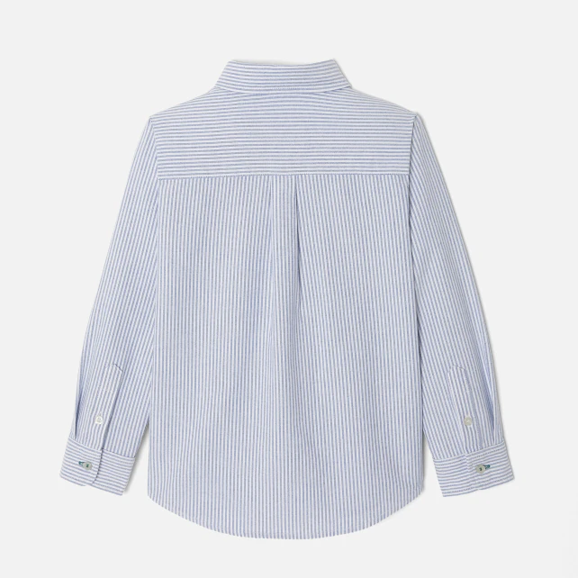 Boy striped oxford shirt