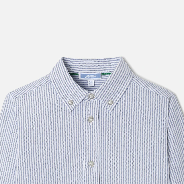 Boy striped oxford shirt