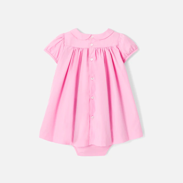 Baby girl dress with balloon sleeves