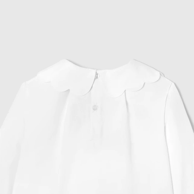 Girl blouse in poplin