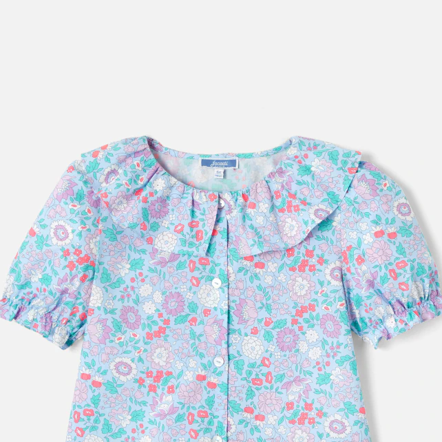 Girl blouse in Liberty fabric