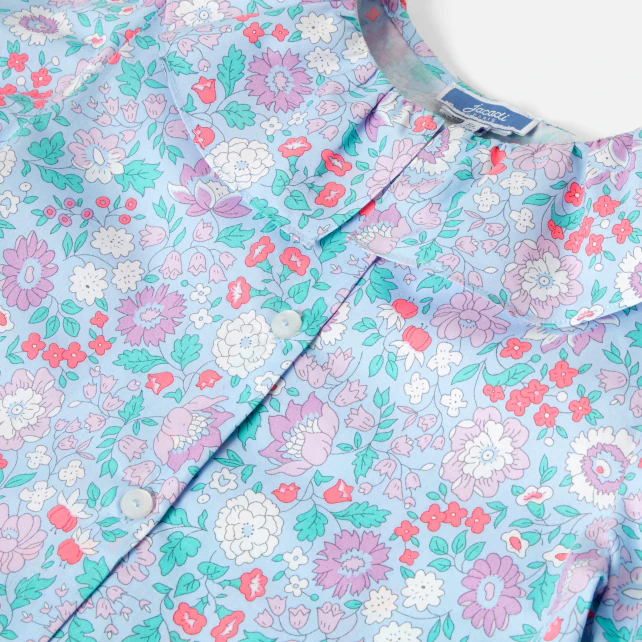 Girl blouse in Liberty fabric