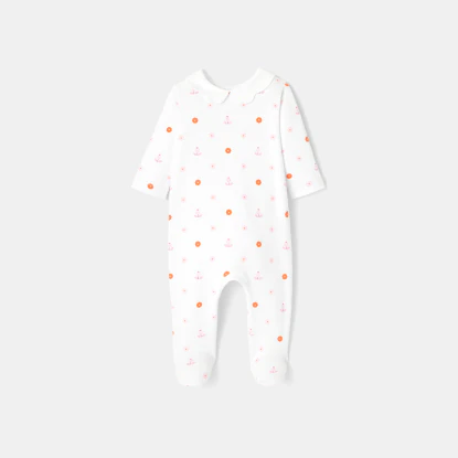 Baby girl cotton pyjamas