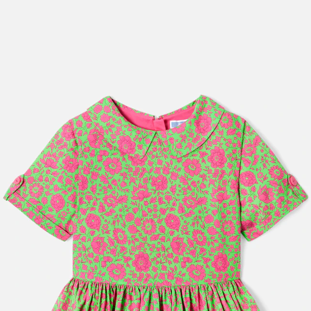 Girl dress in Liberty fabric