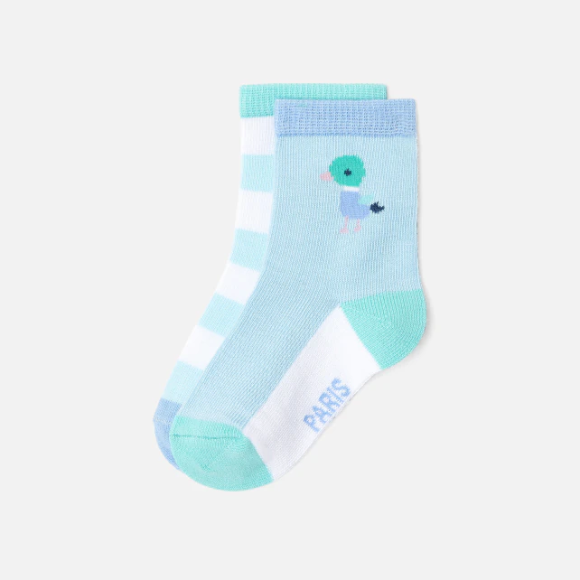 Baby boy socks duo