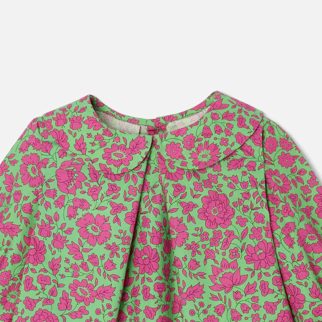 Baby girl blouse in Liberty fabric