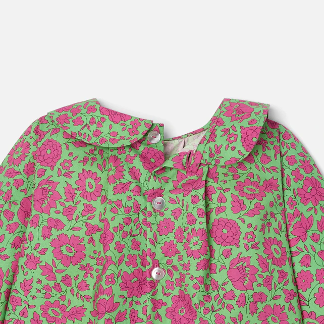 Baby girl blouse in Liberty fabric