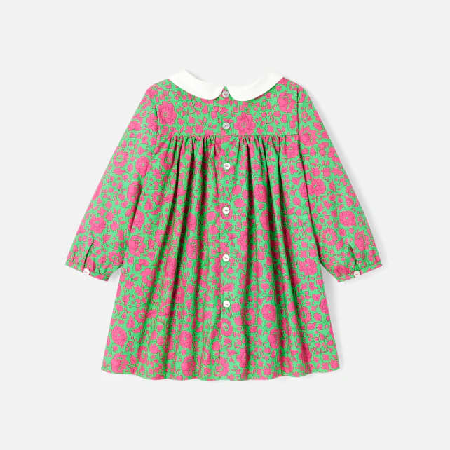 Baby girl dress in Liberty fabric