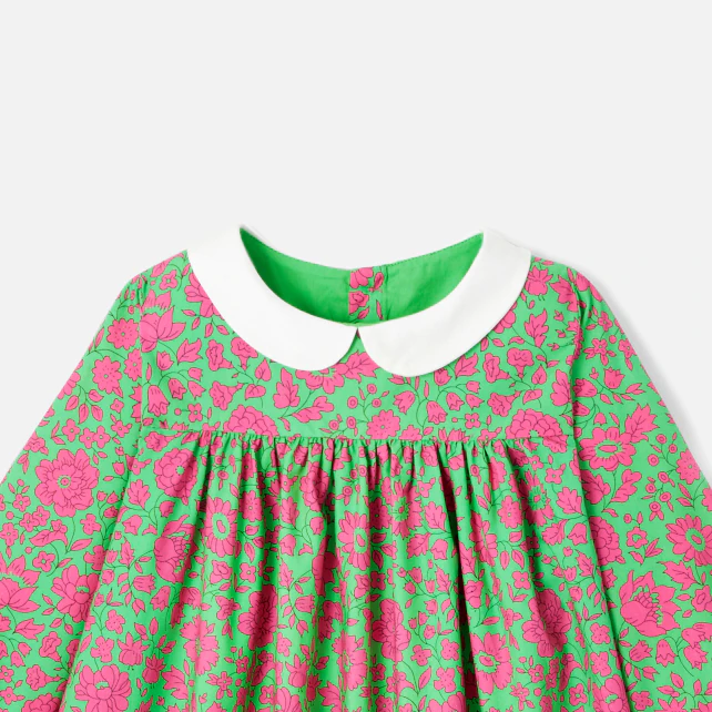 Baby girl dress in Liberty fabric