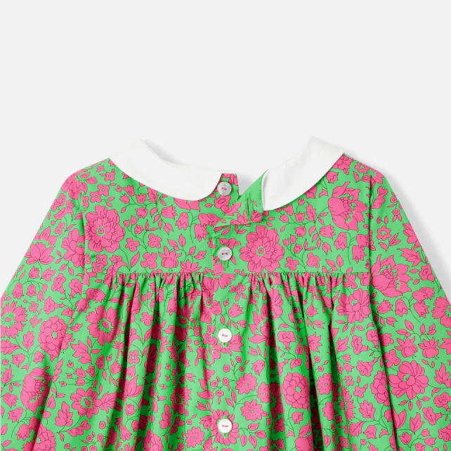 Baby girl dress in Liberty fabric