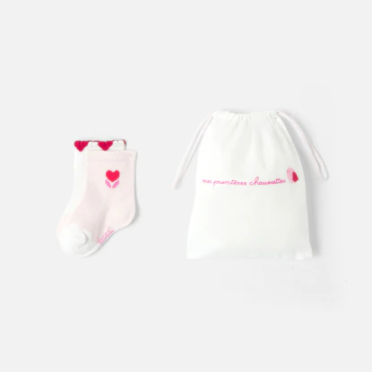 Baby girl socks duo