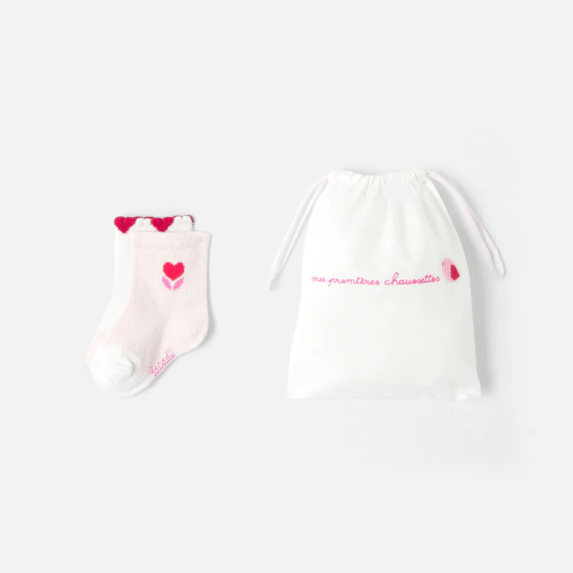 Baby girl socks duo