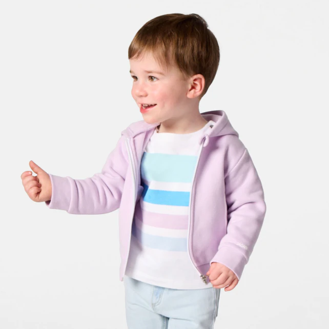 Baby boy zip-up sweatshirt