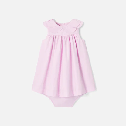 Sleeveless baby girl dress