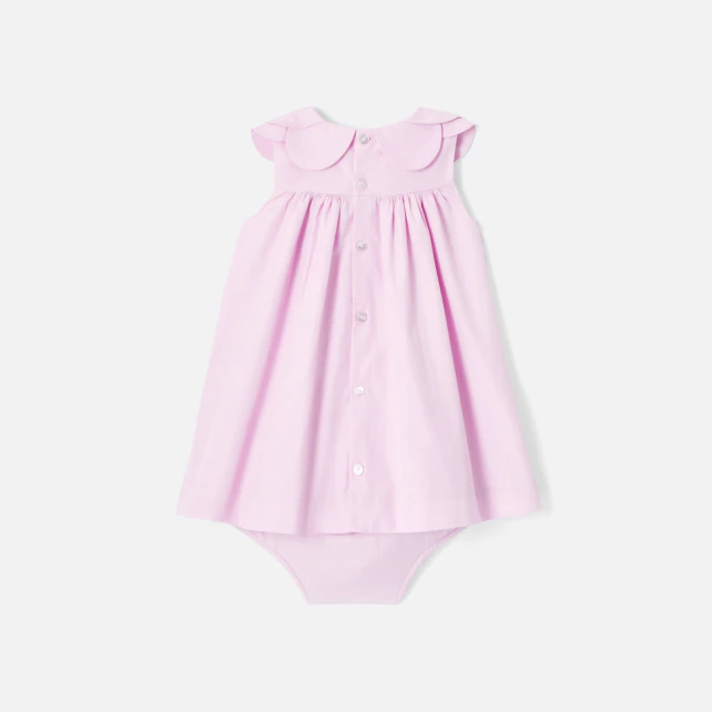 Sleeveless baby girl dress