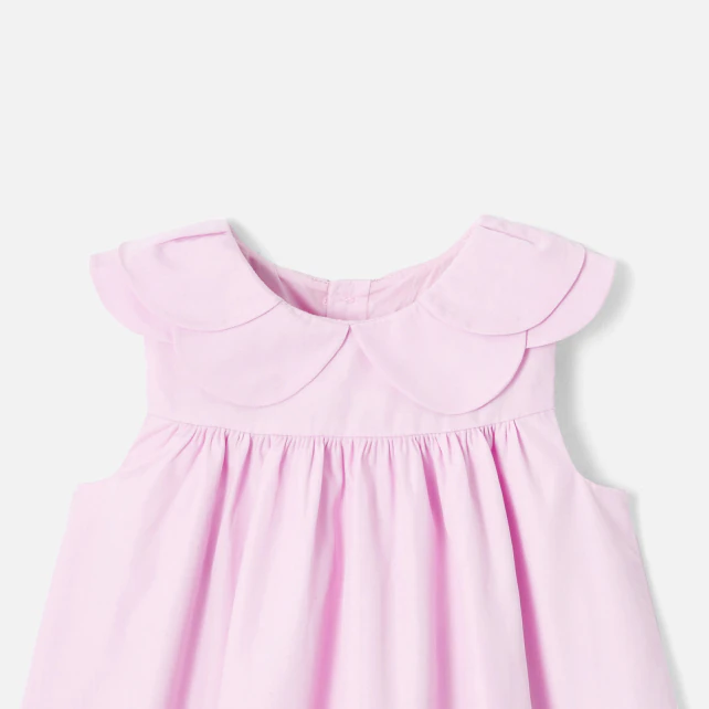 Sleeveless baby girl dress