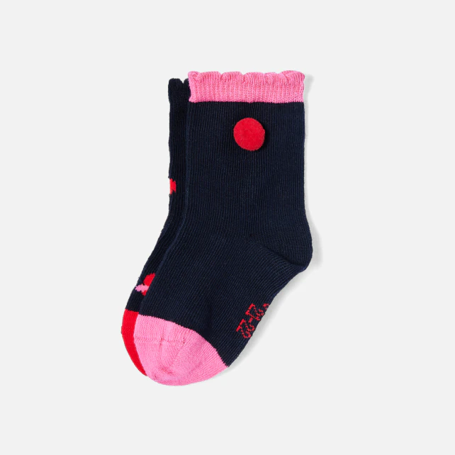 Baby girl socks duo