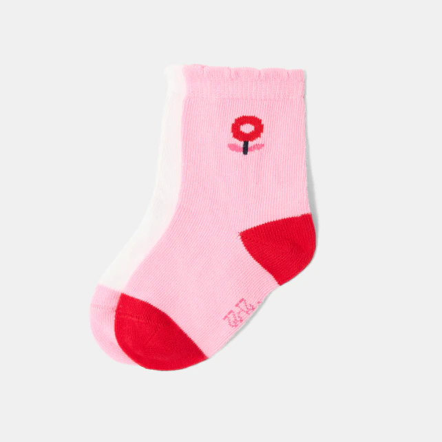 Baby girl socks duo