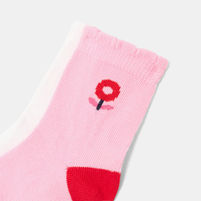 Baby girl socks duo