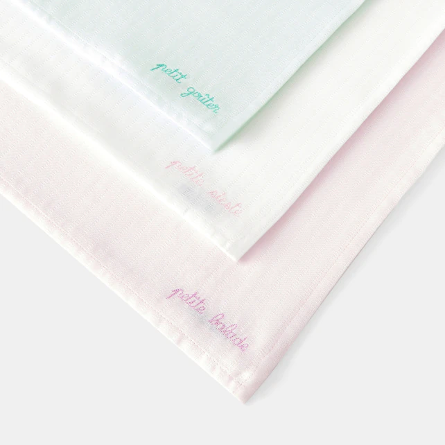 Set of 3 cotton swaddling cloths